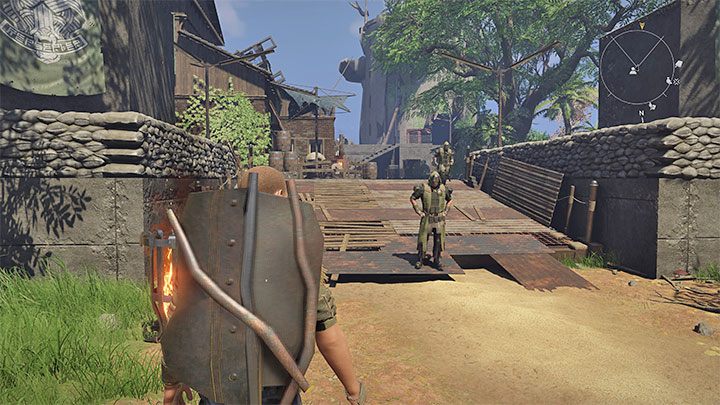 Opisane powyżej utrudnienie nie jest jedynym, bo osobno musicie uzyskać dostęp do górnej dzielnicy Fortu i przejścia tego domyślnie będzie pilnował Lothar - Elex 2: Główne miasta ze świata gry - gdzie są? - Elex 2 - poradnik do gry