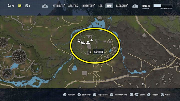 Bastion w początkowej fazie kampanii stanie się bazą wypadową dla Jaxa i jego sojuszników, czyli dla ugrupowania nazywającego siebie Szóstą Siłą (The 6th Power) - Elex 2: Główne miasta ze świata gry - gdzie są? - Elex 2 - poradnik do gry