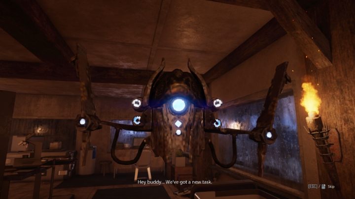 Po rozmowie z Wardekiem udajcie się do drona CRONY U4 - jeśli aktualnie z nim nie podróżujecie, znajdziecie go w Bastionie - Elex 2: Zwarcie - solucja, opis przejścia - Elex 2 - poradnik do gry