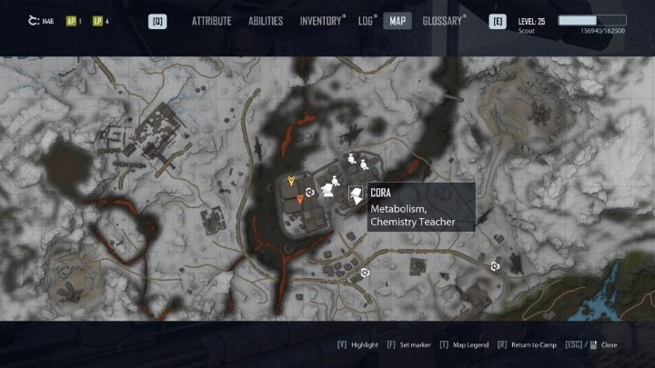 Raz spotkany nauczyciel zostaje oznaczony na mapie ikoną książki, co ułatwia powrót do niego - Elex 2: Rozwój postaci - awansowanie, atrybuty, zdobywanie umiejętności - Elex 2 - poradnik do gry