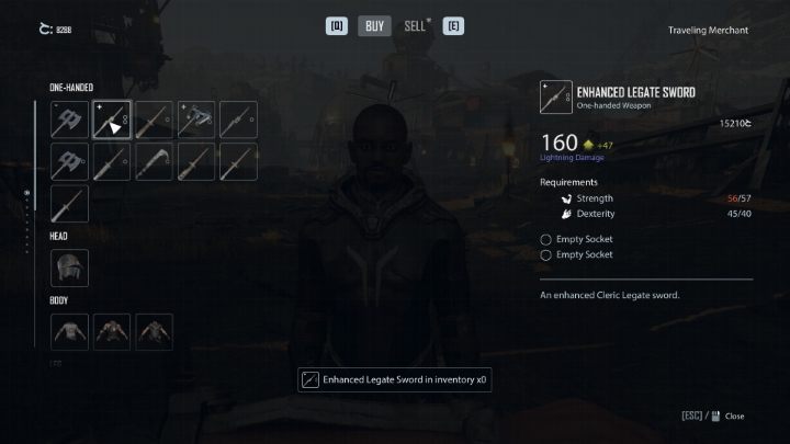 Wędrowni kupcy (Travelling Merchant) są świetnym źródłem uzbrojenia na początku gry, w szczególności przed przystąpieniem do frakcji - Elex 2: Lepsza broń i zbroja - jak zdobyć? - Elex 2 - poradnik do gry