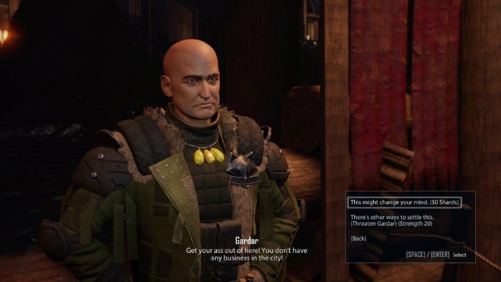 Wejście do Fortu jest strzeżone prze strażnika Gardara - przy każdej nieuprawionej próbie przejścia zostaniecie przez niego zatrzymani - Elex 2: Fort - jak wejść? - Elex 2 - poradnik do gry