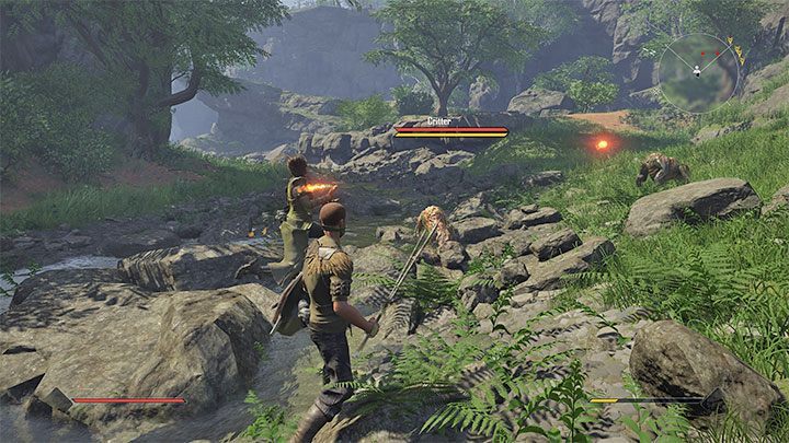 Kaja jest magiem berserkerów i w trakcie walk wykorzystuje przede wszystkim zaklęcia opierające się o żywioł ognia - Elex 2: Towarzysze - Kaja (Caja) - Elex 2 - poradnik do gry