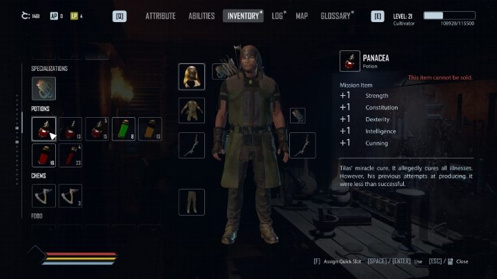 Uratowany Tilas zgodzi się na rekomendację Jaxa pod warunkiem wypicia jego eksperymentalnej mikstury - Elex 2: Ku karierze wojownika - solucja, opis przejścia - Elex 2 - poradnik do gry