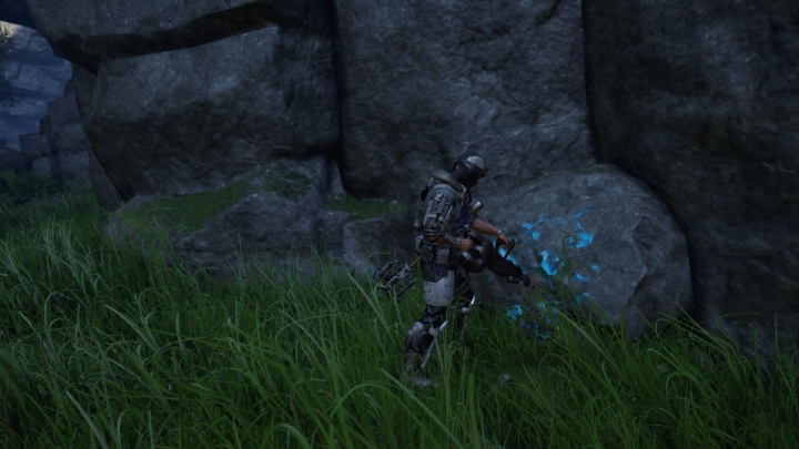 Teraz wystarczy podejść do odnalezionej rudy i nacisnąć przycisk wydobywania - Elex 2: Rudy - jak wydobywać? - Elex 2 - poradnik do gry