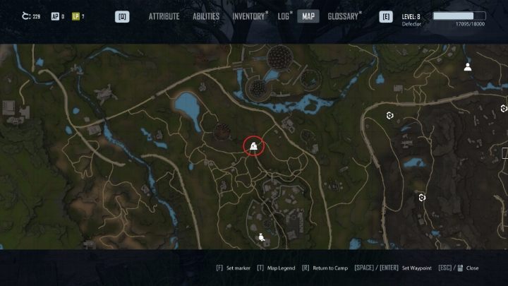 Lokalizację Olafa, czyli zleceniodawcy, widzicie na powyższym obrazku - są to tereny w okolicy Fortu - Elex 2: Plaga szczurów (Tavar) - solucja, opis przejścia - Elex 2 - poradnik do gry