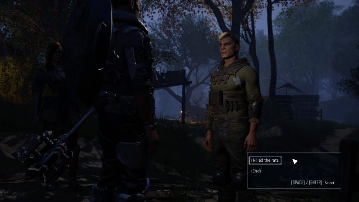 Pokonanie wszystkich szczurów automatycznie zakończy misję, ale warto jeszcze wrócić do Olafa - otrzymacie od niego 100 kryształków Elexitu - Elex 2: Plaga szczurów (Tavar) - solucja, opis przejścia - Elex 2 - poradnik do gry