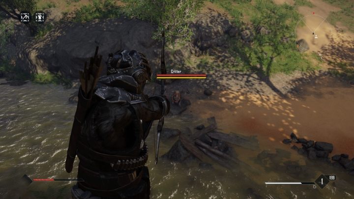 Przy użyciu plecaka odrzutowego możecie wyprowadzać ataki z powietrza - zarówno bronią białą, jak i dystansową - Elex 2: Walka - broń dystansowa, Witalność, magia - Elex 2 - poradnik do gry