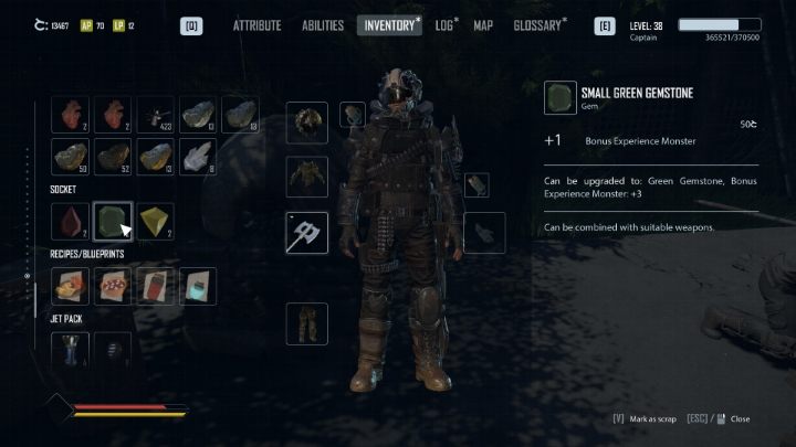 Zdobywanie doświadczenia poprzez zabijanie wrogów możecie przyspieszyć poprzez umieszczenie w broni odpowiedniego kamienia - Elex 2: Doświadczenie - jak szybko zdobywać? - Elex 2 - poradnik do gry