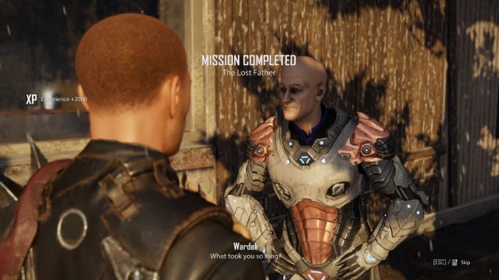 Rozmowa z Wardekiem kończy misję Zaginiony ojciec - Elex 2: Zaginiony ojciec - solucja, opis przejścia - Elex 2 - poradnik do gry