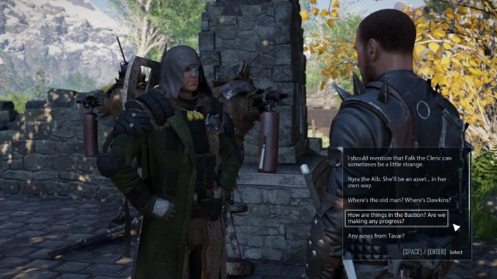 Na początku porozmawiajcie z berserkiem imieniem Thialg - będzie on przebywał w Bastionie - Elex 2: Głosy w ciemności - solucja, opis przejścia - Elex 2 - poradnik do gry