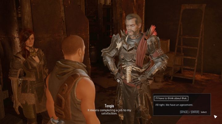 Po pierwszej rozmowie z Khanem dowiecie się, że musicie zdobyć zaufanie Tengisa i Zariny - Elex 2: Wartości Morkonów (Carakis) - solucja, opis przejścia - Elex 2 - poradnik do gry