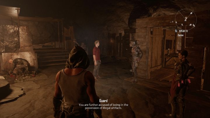 Zarina zdecyduje, że wspomnianego wyżej handlarza trzeba przeszukać - Elex 2: Osąd Zariny (Carakis) - solucja, opis przejścia - Elex 2 - poradnik do gry