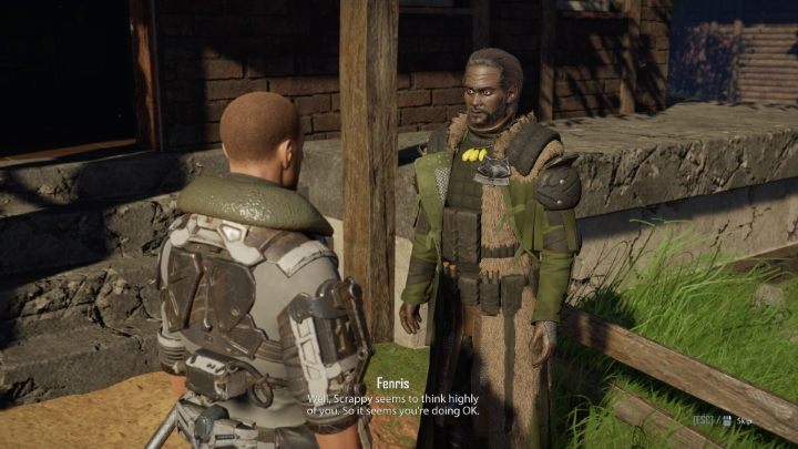Od Fenrisa dowiemy się, że na początek musimy zdobyć zaufanie przynajmniej jednego z trzech ważnych osób w Forcie - Złomka (Scrappy), Thorhilda lub Tilasa - Elex 2: Zaufanie Berserków (Tavar) - solucja, opis przejścia - Elex 2 - poradnik do gry