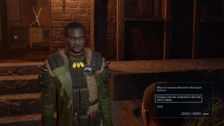 Na początku musicie iść do Fenrisa i poinformować go o sytuacji w kopalni - Elex 2: Gaz w kopalni (Tavar) - solucja, opis przejścia - Elex 2 - poradnik do gry