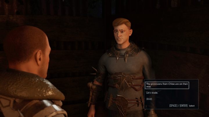 Na koniec udajcie się do Ivana i powiedzcie, że zapasy zostały do niego wysłane - misja Niepożądany Morkon zostanie ukończona - Elex 2: Niepożądany Morkon (Tavar) - solucja opis przejścia - Elex 2 - poradnik do gry