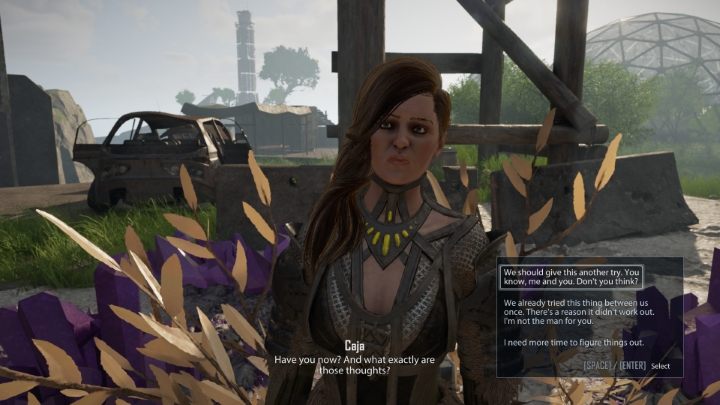 Przede wszystkim, opcja romansu jest możliwa, jeśli utrzymujecie pozytywne relacje z Kają - Elex 2: Stara miłość nie rdzewieje (romans z Kają) - solucja, opis przejścia - Elex 2 - poradnik do gry