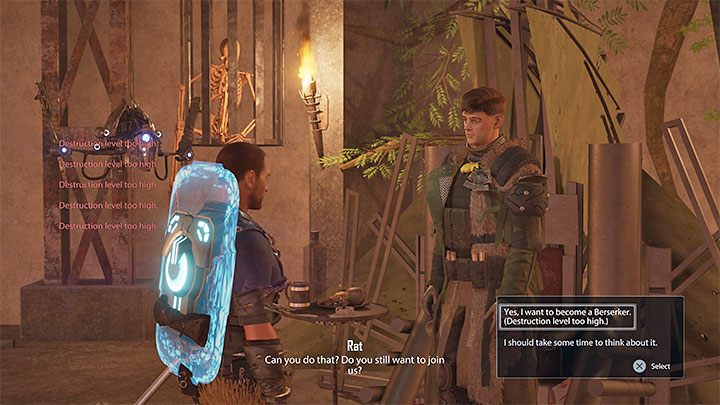 Najważniejszą informacją jest to, że wysoki poziom Zniszczenia może uniemożliwić dołączenie do niektórych frakcji - Elex 2: Zniszczenie (Destruction) - system reputacji - Elex 2 - poradnik do gry