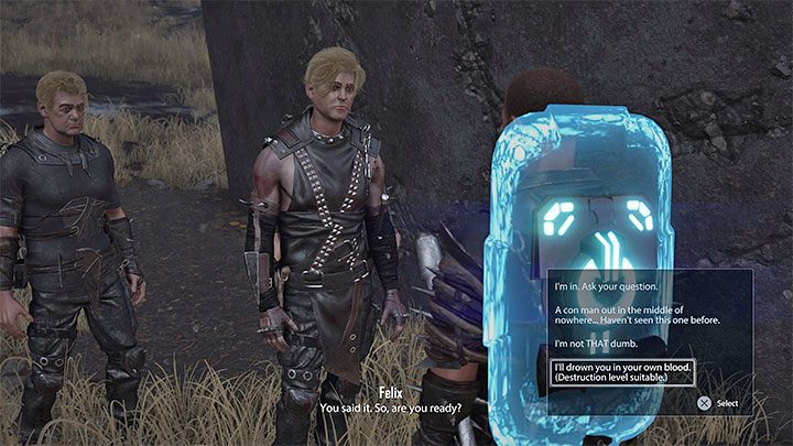 Zniszczenie może też wpływać na dostępność unikalnych opcji dialogowych - Elex 2: Zniszczenie (Destruction) - system reputacji - Elex 2 - poradnik do gry