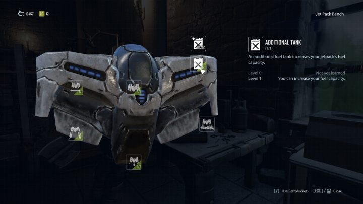 Konieczne jest też wykupienie ulepszenia o nazwie Dodatkowy zbiornik (Additional Tank) - Elex 2: Jetpack - ulepszanie, szybsze latanie, zdobywanie paliwa - Elex 2 - poradnik do gry