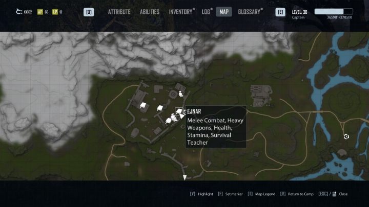 Ejnara spotkacie tuż po wejściu do Zamku, czyli siedziby Kleryków - Elex 2: Nauczyciele umiejętności (Skill Trainers) - lista - Elex 2 - poradnik do gry