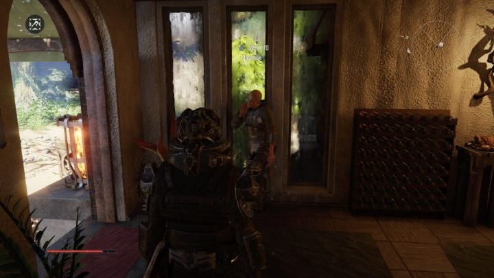 Postać imieniem Odźwierny (Doorman) pilnuje wejścia do baru Chloe w Forcie - Elex 2: Nauczyciele umiejętności (Skill Trainers) - lista - Elex 2 - poradnik do gry