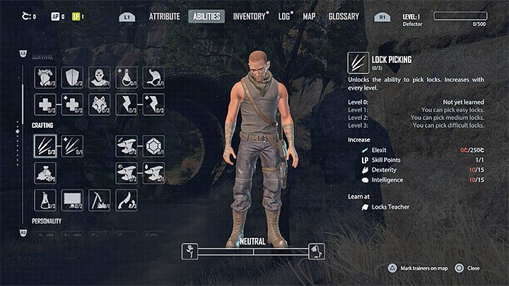 To umiejętność, której zakupienie jest niezbędne do odblokowania opcji otwierania zamków z wykorzystaniem wytrychów - Elex 2: Najlepsze umiejętności na start - Elex 2 - poradnik do gry