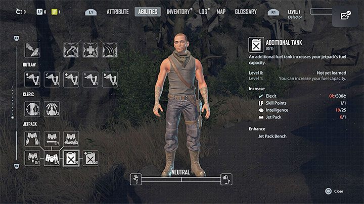 To kluczowa umiejętność pod kątem wydłużania czasu latania z użyciem jetpacka - Elex 2: Najlepsze umiejętności na start - Elex 2 - poradnik do gry