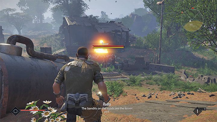 Po zdobyciu kilku granatów rozejrzyjcie się za dowolną lokacją ze słabymi przeciwnikami, np - Elex 2: Trofeum Bombowiec (Fire in the Hole) - jak zdobyć? - Elex 2 - poradnik do gry