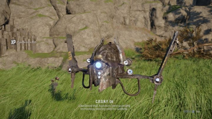 Odblokowywanie zadań od drona CRONY U4 nie różni się od uzyskiwania zadań od pozostałych towarzyszów - Elex 2: Zadania CRONY U4 (poszukiwanie chipów) - solucja, opis przejścia - Elex 2 - poradnik do gry