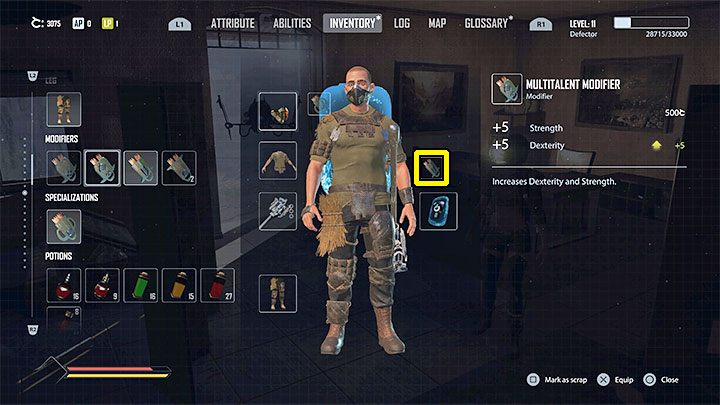 Oprócz specjalizacji możecie odnajdywać modyfikatory - Elex 2: Specjalizacja (Specialization) - jak użyć? - Elex 2 - poradnik do gry