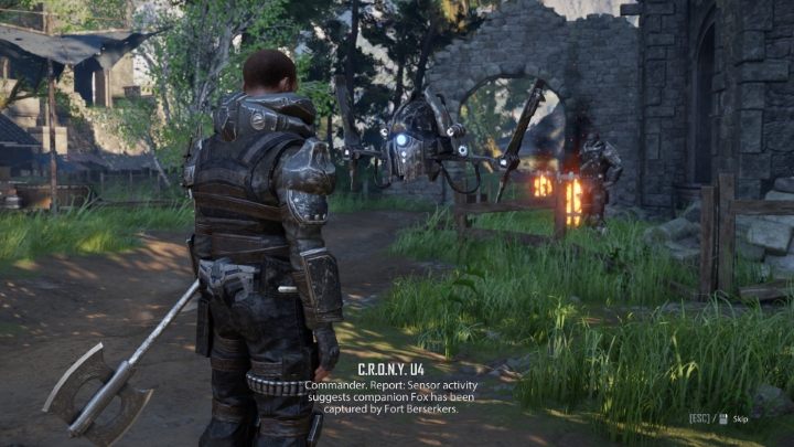 Po upływie kolejnych dwóch dni udajcie się do Bastionu, a konkretnie do drona CRONY U4 (chyba, że z nim podróżujecie - wtedy nie ma konieczności odwiedzania Bastionu) - Elex 2: Zadania Foxa (Działania w terenie, Pomoc prawna) - solucja, opis przejścia - Elex 2 - poradnik do gry