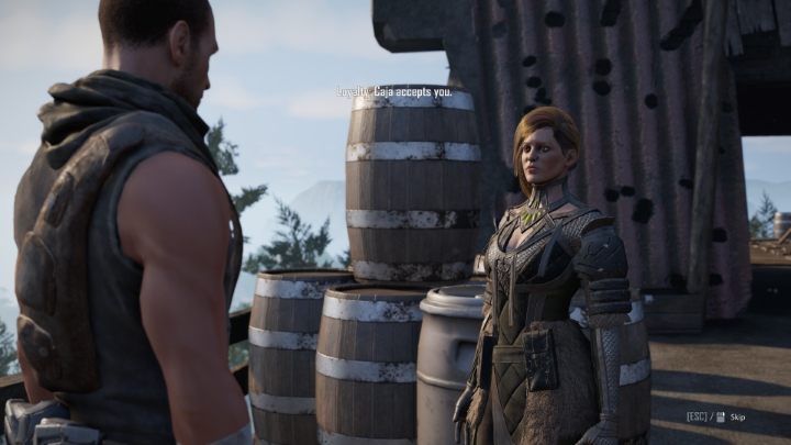 Towarzysze w Elex 2 uczestniczą nie tylko w eksploracji świata i walce z wrogami, ale też w rozmowach z innymi postaciami - Elex 2: Relacje z towarzyszem - jak poprawić, ulepszyć? - Elex 2 - poradnik do gry