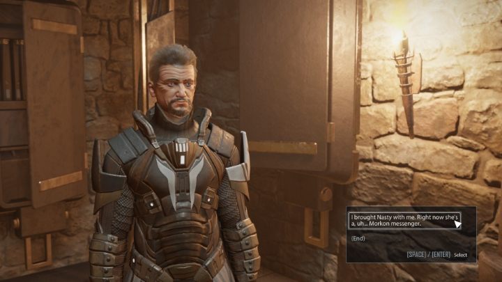 Kolejną osobą jest Reinhold - przywódca Kleryków stacjonujący w Zamku - Elex 2: Gafa dyplomatyczna (Zołza) - solucja, opis przejścia - Elex 2 - poradnik do gry