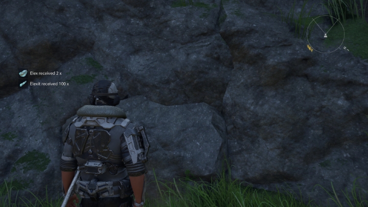 Po podejściu do rudy Elexitu i naciśnięciu odpowiedniego przycisku, rozpocznie się wydobywanie - Elex 2: Kryształki Elexitu - jak zdobywać? - Elex 2 - poradnik do gry