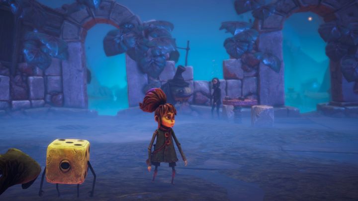 Teraz przejdźcie przez zniszczone łuki z kamienia, by przejść do lokacji Soothsayer Tents - Lost in Random: Lost in Random (Fourburg) - solucja, opis przejścia - Lost in Random - poradnik do gry