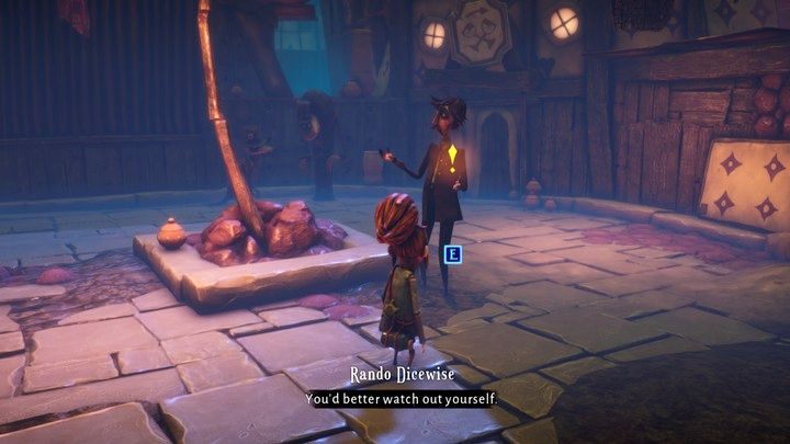 Udajcie się na Dicemaker Square - Lost in Random: Lost in Random (Fourburg) - solucja, opis przejścia - Lost in Random - poradnik do gry