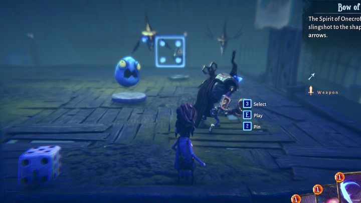 Ostatecznie, trafiacie na arenę z ulepszoną kostką, która może wyrzucić 5 oczek - Lost in Random: Lost in Random (Fourburg) - solucja, opis przejścia - Lost in Random - poradnik do gry