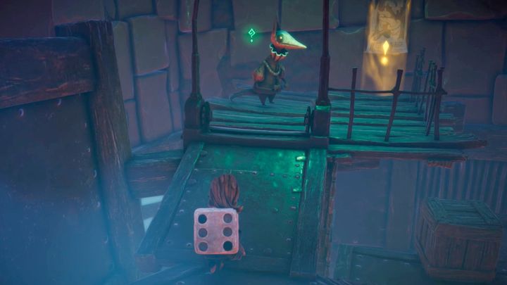 Jeśli wykonaliście zadanie Royal Entanglement oraz zrobiliście postępy w zadaniu głównym A Tale of Two Towns, możecie wrócić do Little Joe, na placu nad Scoundrels Alley, by zebrać nagrodę za uwolnienie jego alter ego - Lost in Random: Catch Him Red-Handed (Two Towns) - solucja, opis przejścia - Lost in Random - poradnik do gry