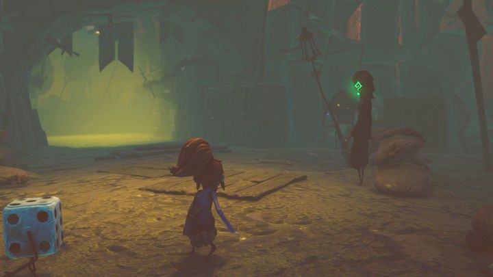 Kobieta przebywa u Counta - Lost in Random: A Labour of Love (Threedom) - solucja, opis przejścia - Lost in Random - poradnik do gry