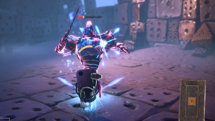 Zwróćcie uwagę, że atak po załadowaniu zadaje większe obrażenia, lecz nie zwiększa uszkodzeń broni - Lost in Random: Not in Onecroft Anymore (Onecroft) - solucja, opis przejścia - Lost in Random - poradnik do gry