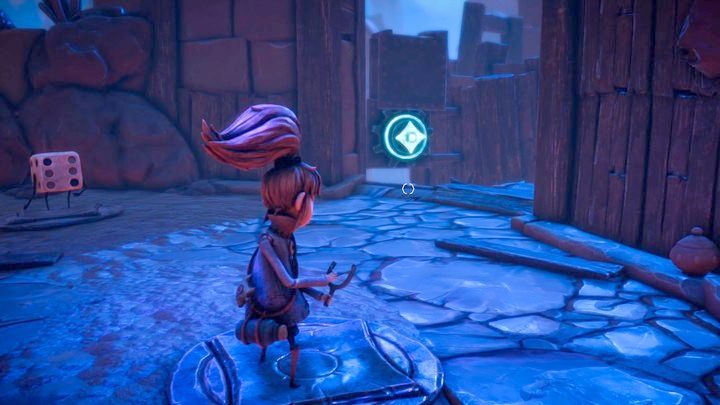 Po drodze warto skorzystać z przejścia na wyższy poziom, gdzie możecie odnaleźć trzeci storybook - Lost in Random: A Tale of Two Towns (Two Towns) - solucja, opis przejścia - Lost in Random - poradnik do gry