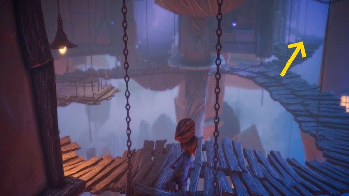 Po skończonej rozmowie, obierzcie drugą ścieżkę po lewej - Lost in Random: A Tale of Two Towns (Two Towns) - solucja, opis przejścia - Lost in Random - poradnik do gry