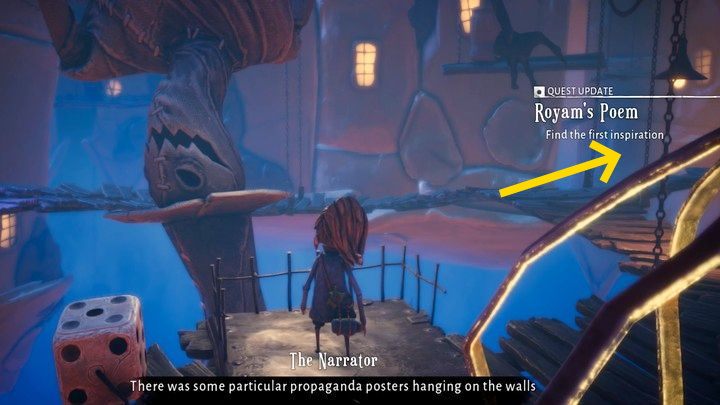 Teraz idźcie w prawo od miejsca startu ścieżką, gdzie w oddali widać sztuczny księżyc i skręćcie w prawo - Lost in Random: A Tale of Two Towns (Two Towns) - solucja, opis przejścia - Lost in Random - poradnik do gry