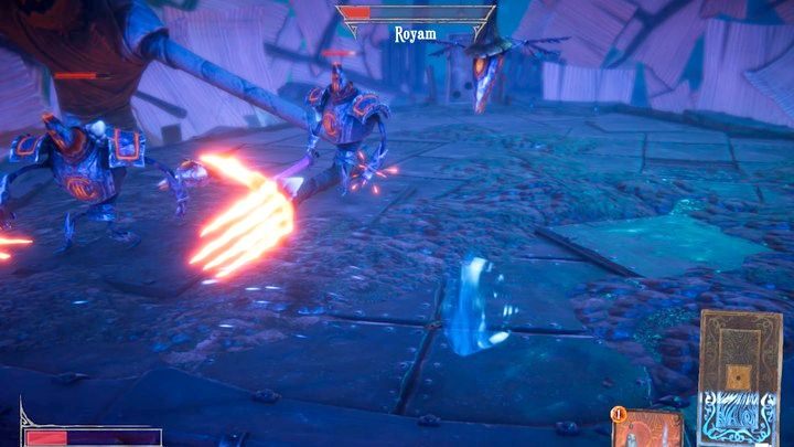 Wskazówka: w ostatniej fazie walki, boss atakuje wraz z pomocnikami - Lost in Random: A Tale of Two Towns (Two Towns) - solucja, opis przejścia - Lost in Random - poradnik do gry