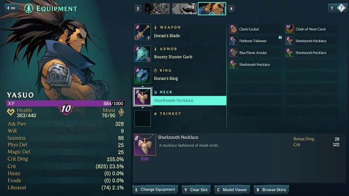 Każdy bohater w grze Ruined King: A League of Legends Story może nosić określone przedmioty, odpowiednie tylko dla jego klasy, jak np - Ruined King: Rozwój postaci - Ruined King - poradnik do gry