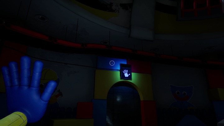 Waszym zadaniem jednak nie jest próba zdenerwowania potwora, a zdobycie klucza - Poppy Playtime: Niebieska dłoń - solucja, opis przejścia - Poppy Playtime - poradnik do gry