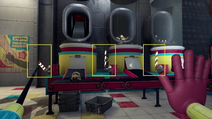 Kolejny ruch to stworzenie zabawki - Poppy Playtime: Huggy Wuggy - solucja, opis przejścia - Poppy Playtime - poradnik do gry