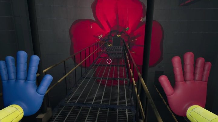 Waszym zadaniem jest teraz po prostu przejście przez korytarz - Poppy Playtime: Huggy Wuggy - solucja, opis przejścia - Poppy Playtime - poradnik do gry