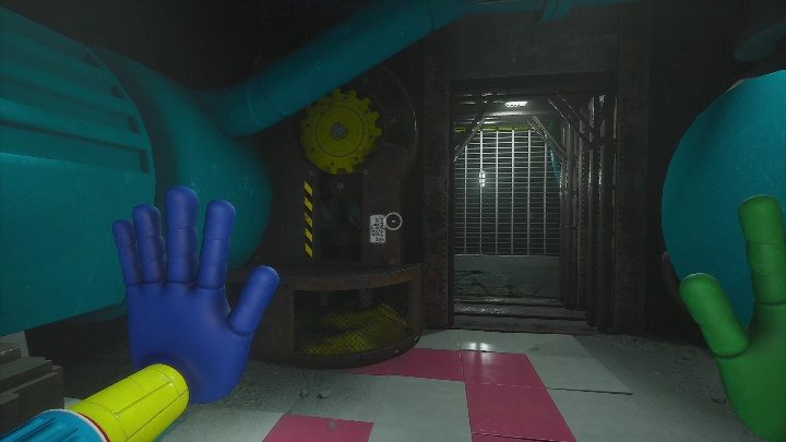 Po pokonaniu Mommy Long Legs otworzy się przejście do kolejnej części pomieszczenia - Poppy Playtime: Pociąg - solucja, opis przejścia - Poppy Playtime - poradnik do gry